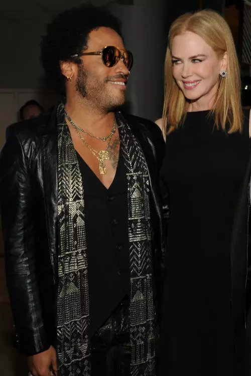 9. Lenny Kravitz și Nicole Kidman
