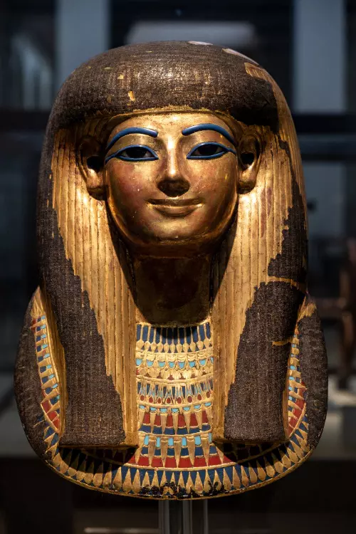 Masca lui Thuya, Muzeul Egiptean de Istorie din Cairo