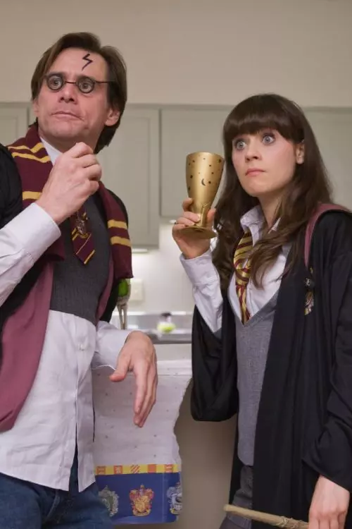 4. Jim Carrey și Zooey Deschanel în Yes Man