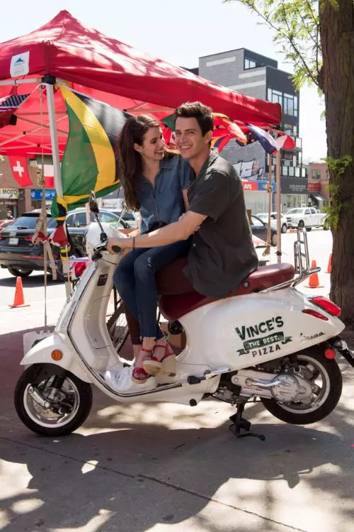 7. Emma Roberts și Hayden Christensen în Little Italy