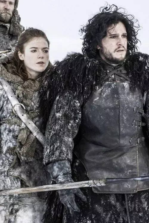 3. Rose Leslie și Kit Harington