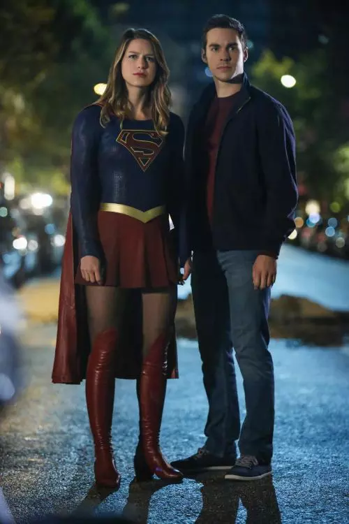 9. Melissa Benoist și Chris Wood