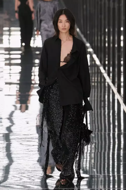 Fendi SS27 Pantaloni Glitter