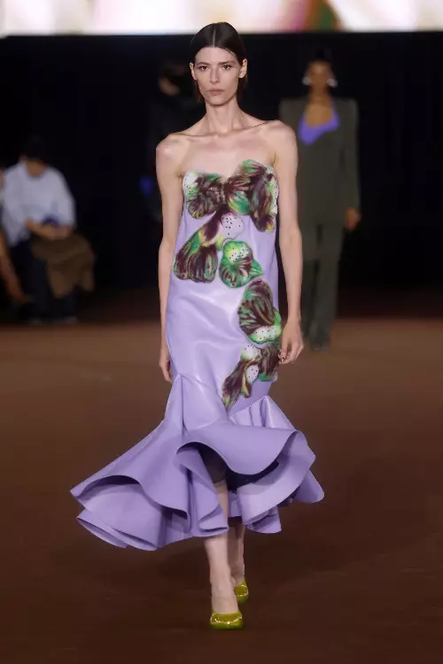 Rochie cu volane