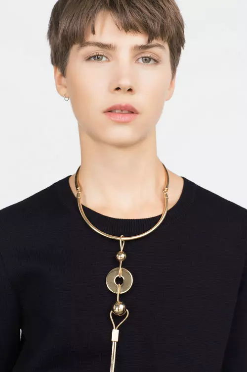 Colier geometric, Zara, 89,90 lei