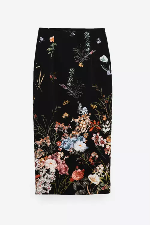 Fusta din bumbac, Zara, 149,90 lei