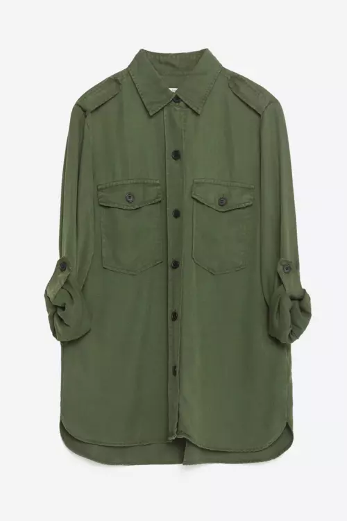 Camasa din bumbac, Zara, 149,90 lei