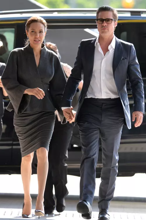 Angelina Jolie si Brad Pitt