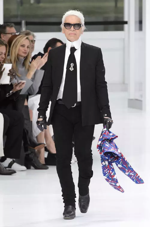 Karl Lagerfeld, dupa show-ul Chanel s/s2016