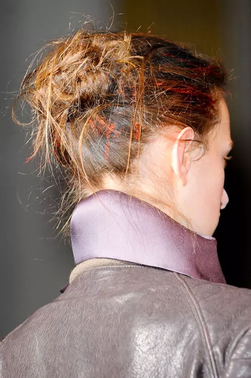 Tendinte coafura toamna iarna 2012: Coc stylish