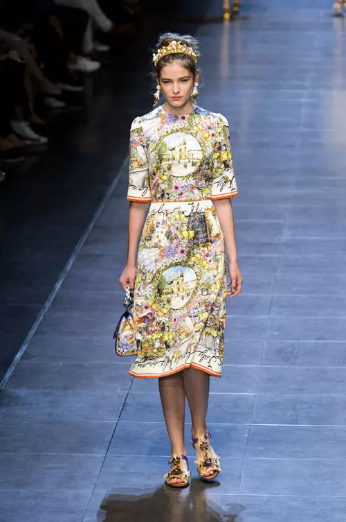 Dolce & Gabbana colectia primavara vara 2016 (80)