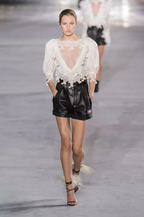 Saint Lauren colectia primavara-vara 2018 (51)