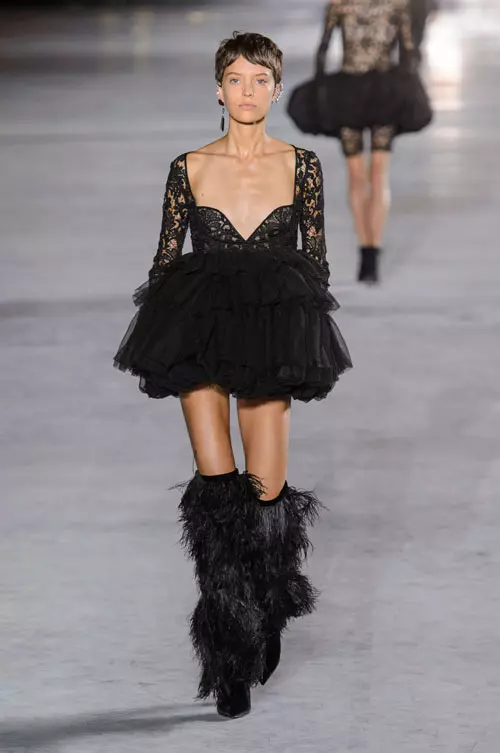 Saint Lauren colectia primavara-vara 2018 (58)