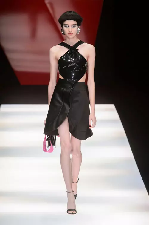 Giorgio Armani colecția primăvară-vară 2018 (63)