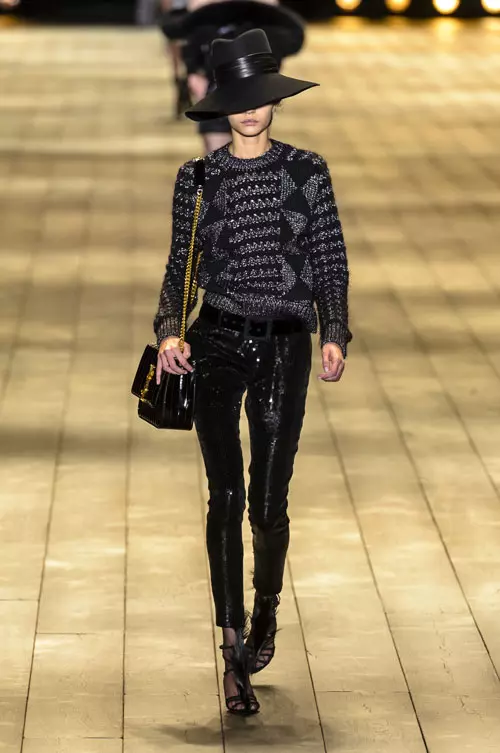 Saint Laurent colecția toamnă-iarnă 2018-2019 (25)