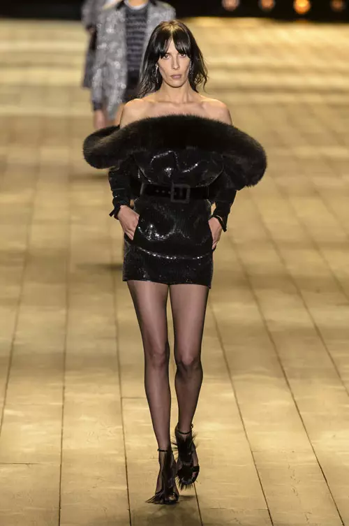 Saint Laurent colecția toamnă-iarnă 2018-2019 (26)