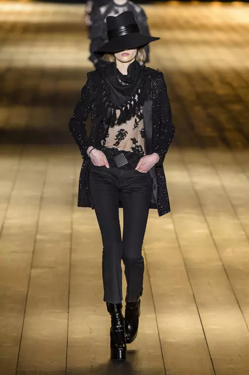 Saint Laurent colecția toamnă-iarnă 2018-2019 (3)