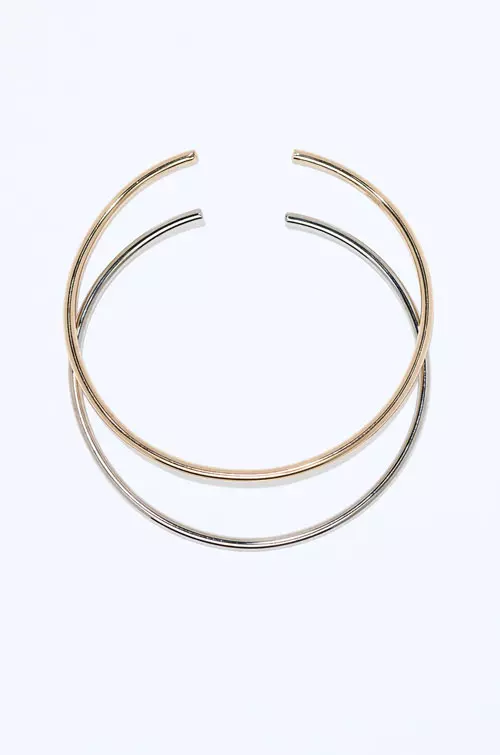 Coliere din otel, Zara, 89 lei