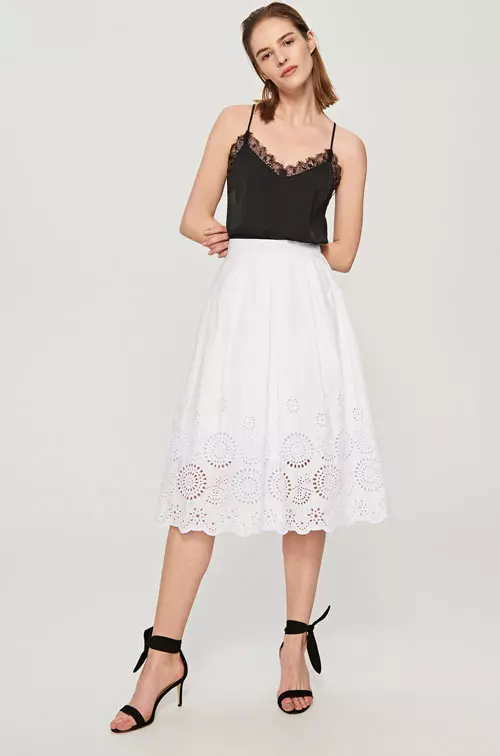 Fustă cu model ajurat, Reserved, 129,90 lei