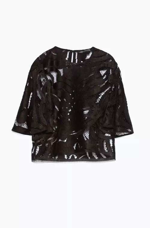 Bluza din dantela, Zara, 169,90 lei