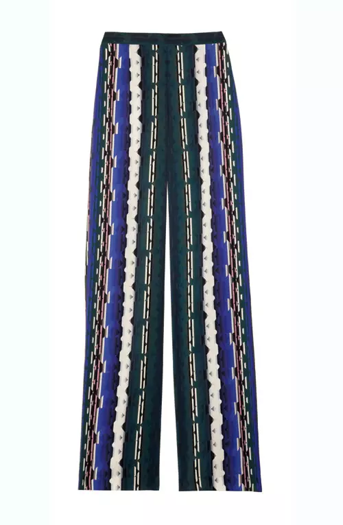Pantaloni din matase, Peter Pilotto, 756 euro, www.net-a-porter.com