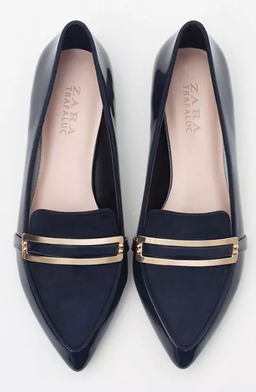 Pantofi din piele, Zara, 149,90 lei