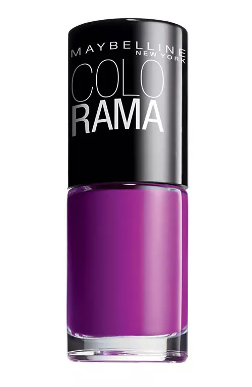 Da un plus de culoare manichiurii cu cele mai actuale nuante de lacuri! Alege pasteluri cu personalitate, nuante metalice sau culori intense, asa cum este noul lac de unghii mov din gama Colorama, Maybelline New York, 8 lei. 