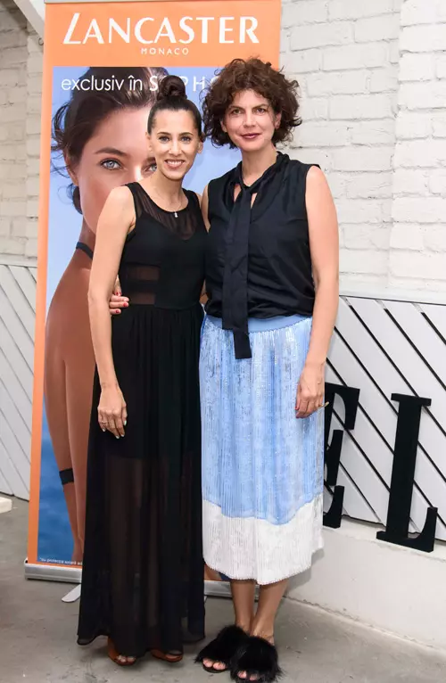 Alice Bursuc (beauty editor ELLE) si doctor estetician Andreea Iftimie (manager medical Clinica Fazzada)
