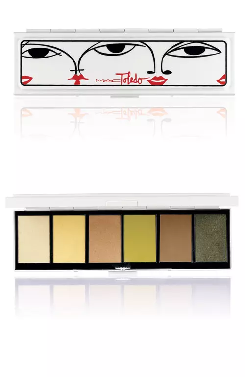 Paleta de farduri de pleoape din colectia Isabel Toledo, MAC, 206 lei. 