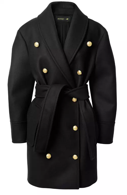 Palton din lana, Balmain X H&M, 795,99 lei