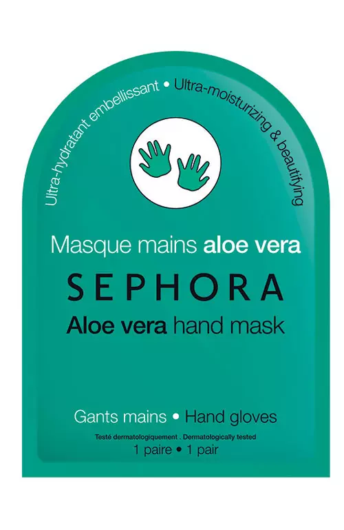 Masca de maini Aloe Vera, Sephora, 18 lei.