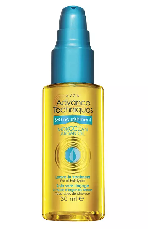 Cateva pulverizari ale spray-ului tratament cu ulei de argan marocan si parul va fi hranit toata ziua! Incearca o varianta fara clatire: Advanced Techniques Maroccan Argan Oil Tratament, Avon, 20 lei