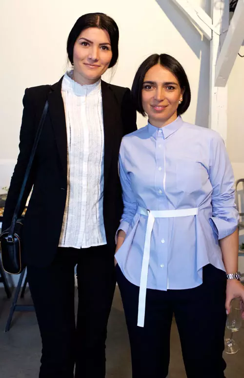 Oana Buican (Burberry) si Domnica Margescu (ELLE)