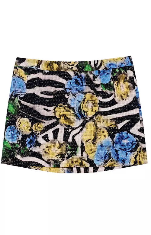 Fusta din bumbac, Guess, cu pretul la cerere