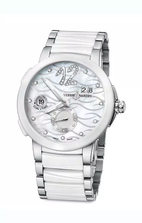 Ceas din otel si ceramica, Ulysse Nardin, 48.100 lei, magazinele Galt Orologerie Elvetiana