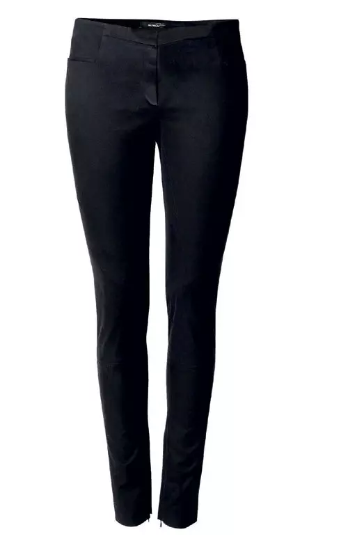 Pantaloni din bumbac, Mango, 99 lei