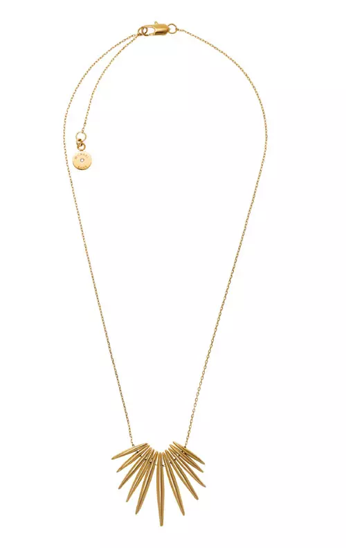 Colier din otel inoxidabil si cubic zirconiu, Michael Kors, 671 lei, disponibil in magazinele B&B Collection