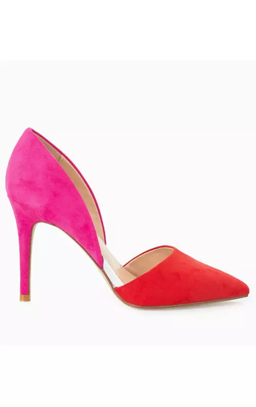 Pantofi din piele ecologica, Mango, 124 lei