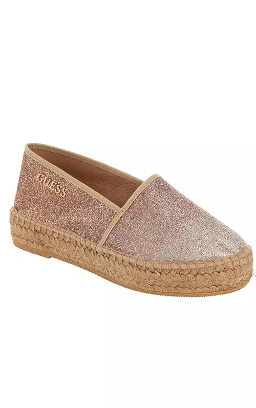 Espadrile din material textil, Guess, cu pretul la cerere