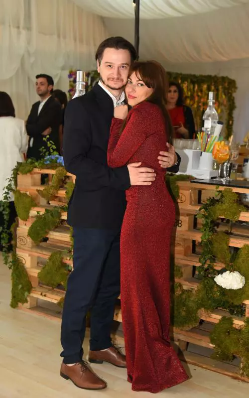 Tatiana Ernuteanu si sotul ei, Adrian