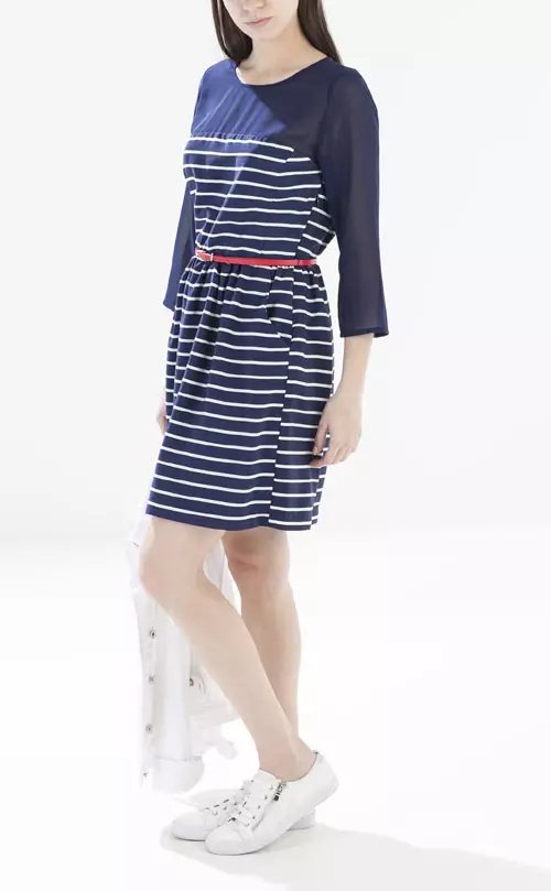 Rochie cu imprimeu, Stradivarius,  89.90 lei