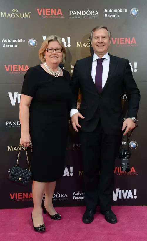 Michael Schwarzinger (Ambasadorul Austriei) si Rosemarie Schwarzinger