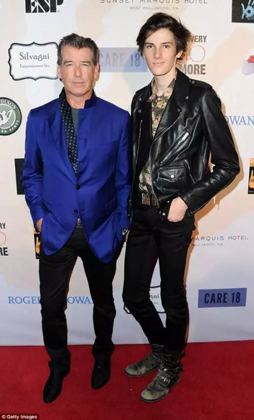 Pierce si Dylan Brosnan