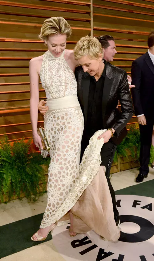 Portia de Rossi și Ellen DeGeneres