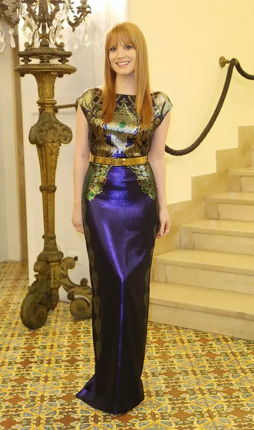 Jessica Chastain - Rochie Mary Katrantzou