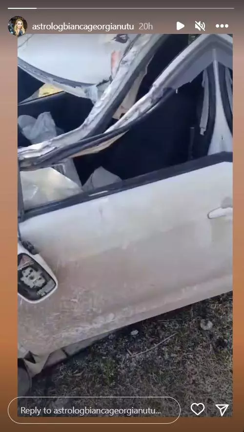 bianca accident masina
