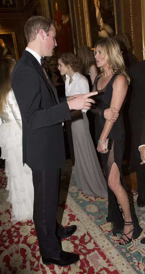 Printul William si Kate Moss