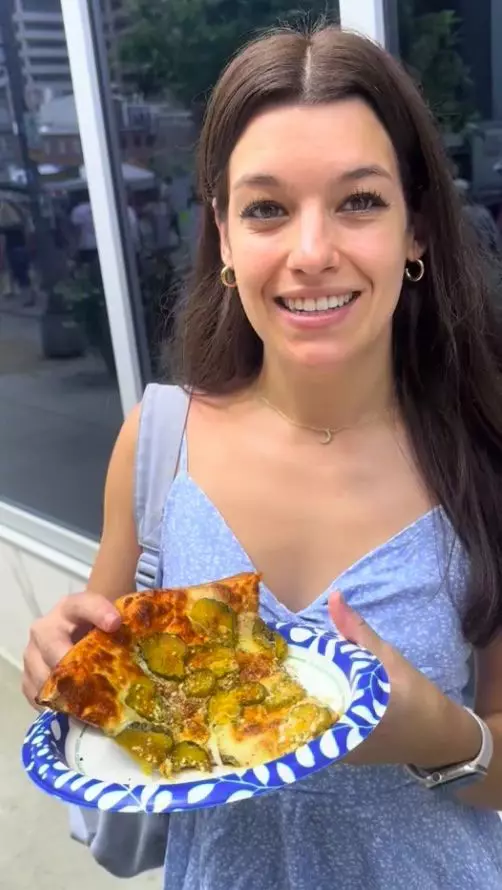 ‘I developed bizarre allergy from pizza – my face swelled so much I could barely see’