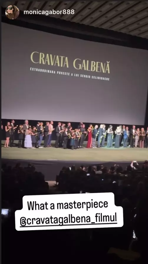 Monica Gabor postare
