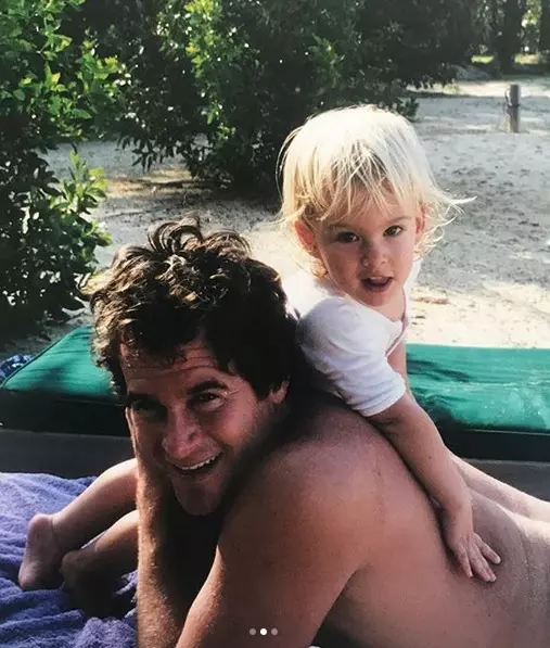 Presley și tatăl lui, Rande Gerber